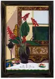 Rosamund Everard-Steenkamp, Still Life with Erythrina Caffra, oil on canvas