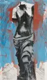 Jim Dine, The Red, White and Blue Venus for Mondale, 1984, silkscreen in colour