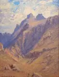 Willem Hermanus Coetzer, A Mountainous Landscape
