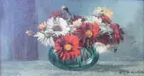 Otto Klar, A Still Life of Daisies