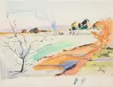 Walter Battiss, Early Morning Riverside