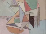 Gregoire Boonzaier, Abstract Composition