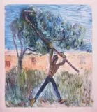Lippy (Israel-Isaac) Lipshitz, Shaking Apples from a Tree