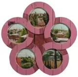Joachim Schönfeldt, Alexandra Township from the Far East Bank, oil paint and varnish on hand-embossed wooden panel