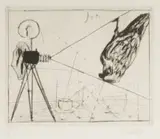 William Kentridge, Camera Horus, etching