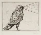 William Kentridge, Horus, etching