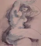 Douglas Portway, A Reclining Nude