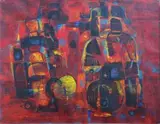 Dirk Meerkotter, An Abstract in Red