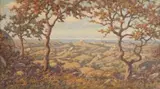 A View from Uitkyk by Erich Mayer, oil on canvas, sold Nov 2011