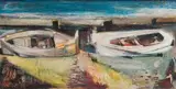 Sidney Goldblatt, Boats on a River