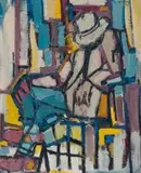 Ephraim Ngatane, A Resting Man