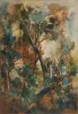Paul du Toit, A Wooded Landscape