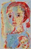 Gerard Sekoto, Portrait of a Young Girl