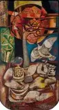 Lucky Sibiya, Two Women and Birds Under a Tree