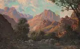 Tinus de Jongh, Between the Mountains, Wyllies Poort