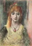 Alexander Rose-Innes, Young Girl with Auburn Hair