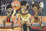 Speelman Mahlangu, Dancing Figures