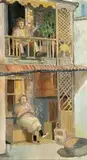 Alexander Podlashuc, Oppie Stoep, oil on board