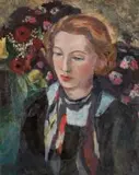 Maud Sumner, Portrait of a Young Woman, oil on canvas