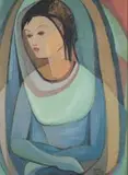Bettie Cilliers-Barnard, A Lady in Blue