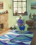 Marjorie Wallace, Relaxing in the Sitting Room