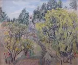 Enslin Du Plessis, The View from Moses Kottler's House, Westcliff Drive, Johannesburg
