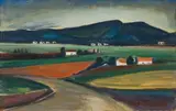 Pranas Domšaitis, A Karoo Landscape