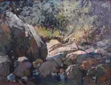Titta Fasciotti, A River Landscape
