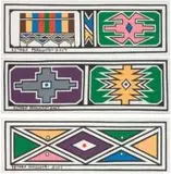 Esther Mahlangu, Ndebele Wall Motifs
