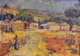 Zakkie Eloff, Rural Farm Scene