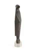 A Woman Wrapped in a Blanket by Edoardo Villa, bronze, sold May 2011