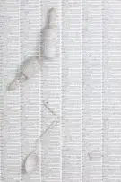 Willem Boshoff, Sdrow Fo Nwodkaerb, old tools and utensils wrapped in dictionary facsimile paper leaves and mounted on dictionary facsimile pages