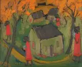 Frans Claerhout, Houses and Figures