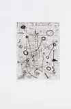 William Kentridge, L'inesorabile Avanzata: The World (1); Newspaper Unread (2); Massacre of the Innocents (3); Newspaper Read (4); Mal d Afrika (5), 2007, etching with sugarlift, aquatint, drypoint and engraving