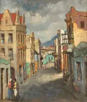 Alexander Rose-Innes, Caledon Street, District Six, oil on canvas