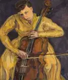 Irma Stern, The Cellist