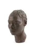 Moses Kottler, Portrait of a Young Woman, bronze