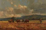 Dino Paravano, Ploughing near Petersburg