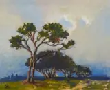 Nita Spilhaus, Landscape with Trees