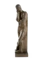 Moses Kottler, The Thinker, bronze