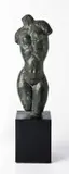 Bill (William John) Davis, Female Torso, bronze, on an ebonised base