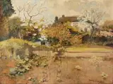 Frans Oerder, The Garden in Spring