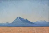 Jacobus Hendrik Pierneef, Landscape with Blue Mountains