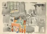 Walter Battiss, Frangipani and Boy