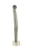 An Elongated Figure by Edoardo Villa, bronze with white patina, sold Sep 2009