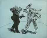 William Kentridge, Two Figures