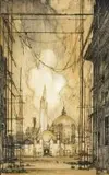 William Timlin, The Building of a Fairy City, pen and ink and wash