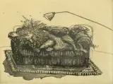 William Kentridge, Sleeping Lion