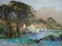 Ruth Squibb, Swellendam District, oil on canvas laid down on board