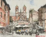 Terence McCaw, The Spanish Steps, Rome